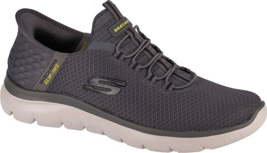 Skechers Slip-on sneakers SUMMITS- vrijetijdsschoen met slip-in hiel voor een gemakkelijke instap