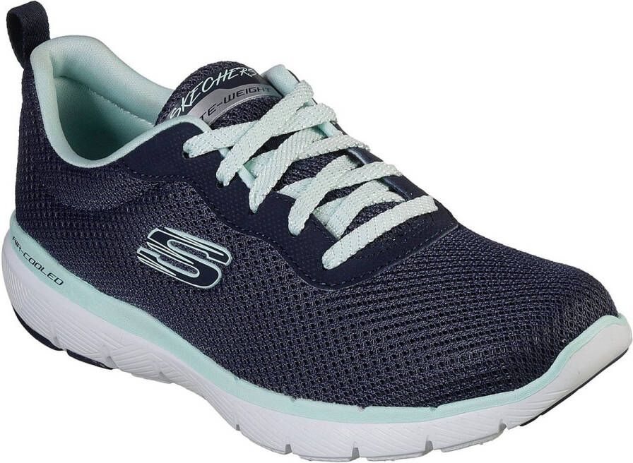 Skechers SPORT WOMENS FLEX APPEAL 3.0 FIRST INSIGHT Sneakers Dames Blauw