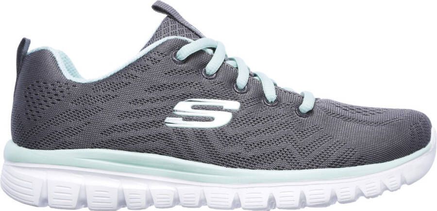 Skechers Sneakers Graceful Get Connected vrijetijdsschoen halfschoen veterschoen met memory foam