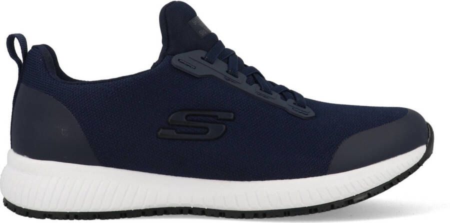 Skechers Werkschoenen SQUAD SR sneakers voor horeca & zorg met gepolsterde schacht