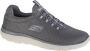 Skechers Summits 52811-CHAR Mannen Grijs Sneakers - Thumbnail 5