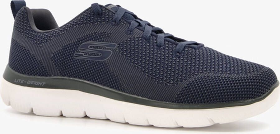 Skechers Sneakers Summits met gepolsterde schaprand vrijetijdsschoen halve schoen veterschoen