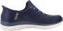 Skechers Hands Free Slip-Ins Summits dames instapschoen Blauw - Thumbnail 6