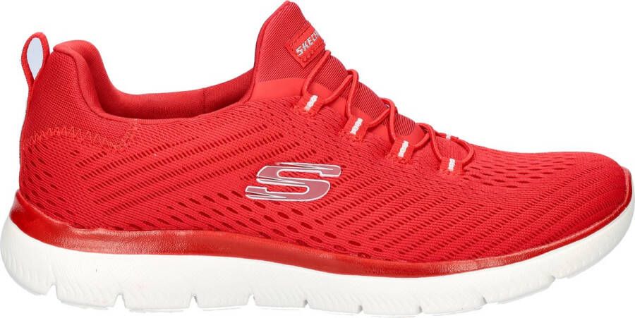 Skechers Summits dames sneaker Rood