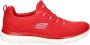 Skechers Summits dames sneaker Rood - Thumbnail 1