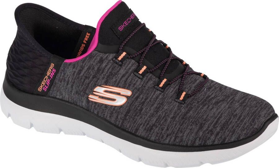 Skechers Summits Dazzling Haze 149937-BKMT Vrouwen Zwart Sneakers Sportschoenen