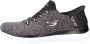 Skechers SUMMITS-DAZZLING HAZE 149937 BKW sneakers slip in dames zwart - Thumbnail 1