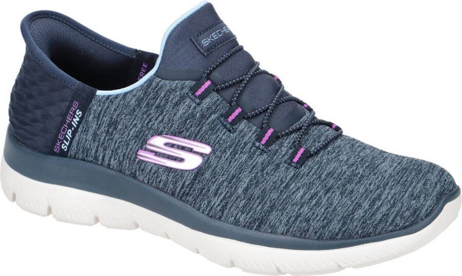 Skechers SUMMITS-DAZZLING HAZE 149937 NVPR sneakers in dames marineblauw