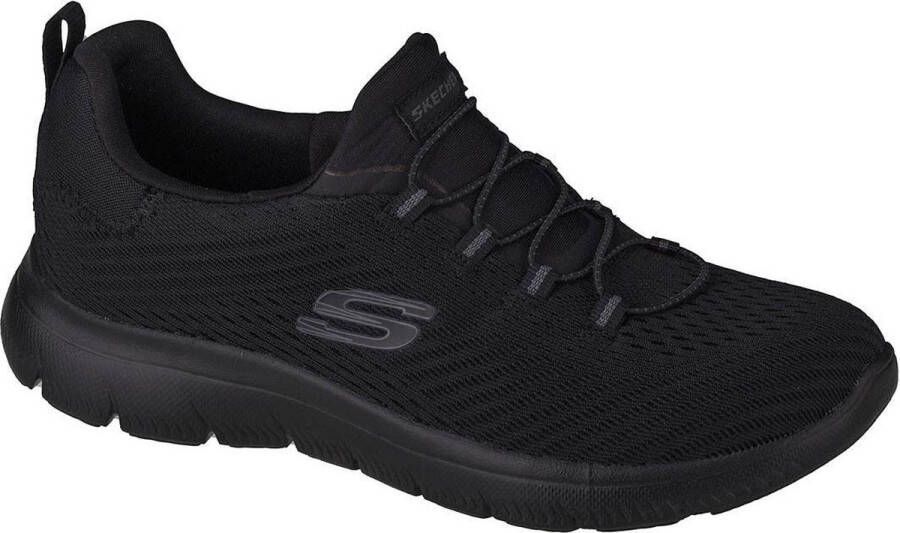 Skechers Summits Fast Attraction 149036-BBK Vrouwen Zwart sneakers