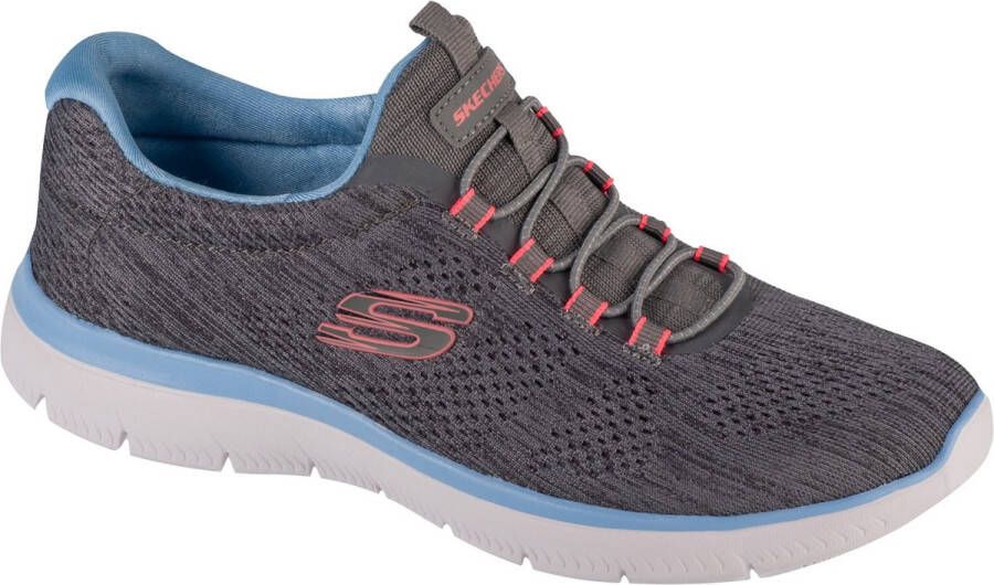 Skechers Summits Fun Flair 150113-GYMT Vrouwen Grijs Trainingschoenen