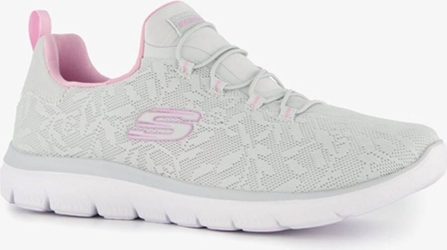 Skechers Summits Good Taste dames sneakers grijs Extra comfort Memory Foam