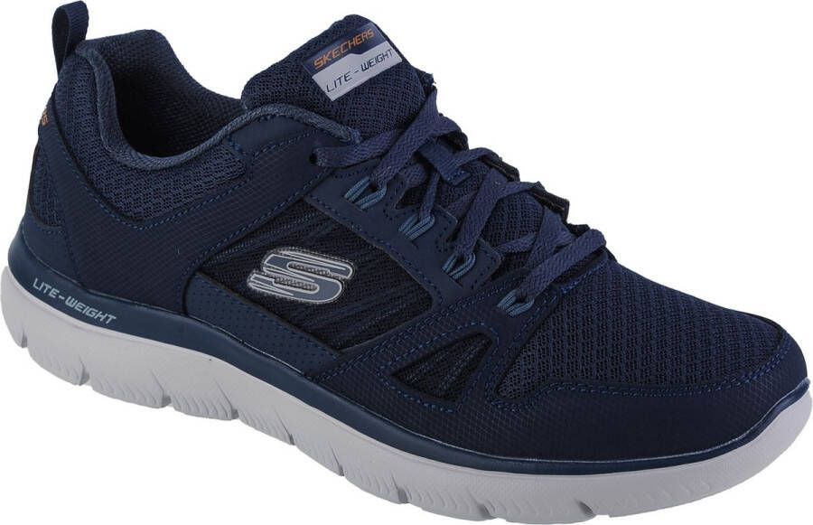 Skechers Summits New World 232069-NVY Mannen Marineblauw Sneakers