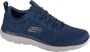 Skechers Summits Sneakers Blue Heren - Thumbnail 1