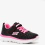 Skechers Summits Worth Wild Sneakers Zwart - Thumbnail 1