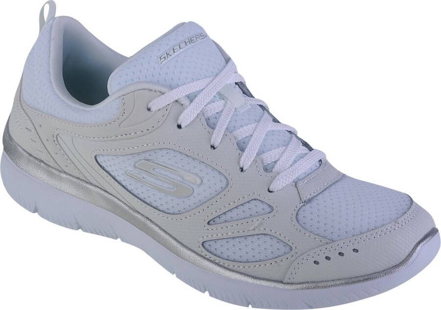 Skechers Summits Suited 12982-WSL Vrouwen Wit Sneakers Sportschoenen