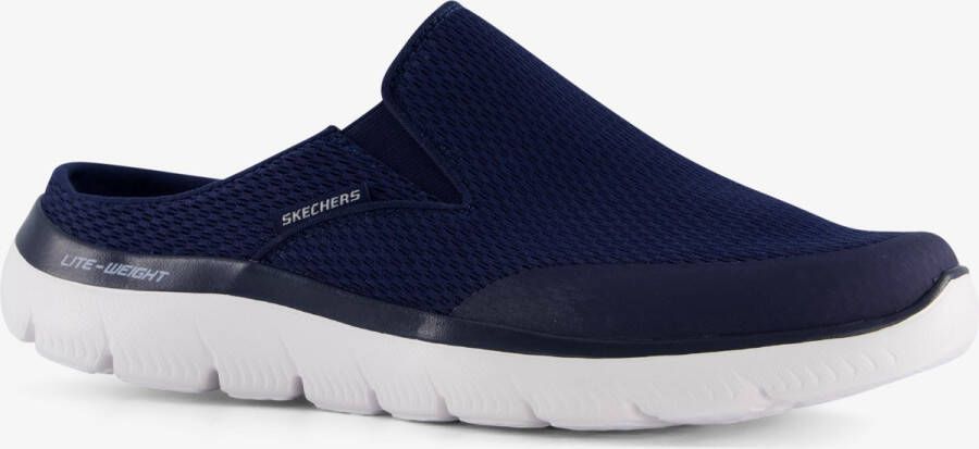 Skechers Summits Vindicator heren instappers Blauw Extra comfort Memory Foam