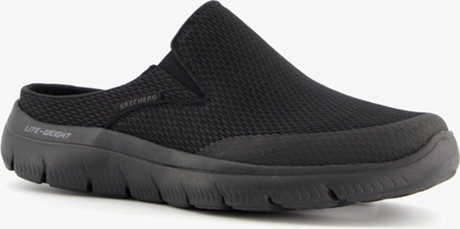 Skechers Summits Vindicator heren pantoffels Zwart Extra comfort Memory Foa