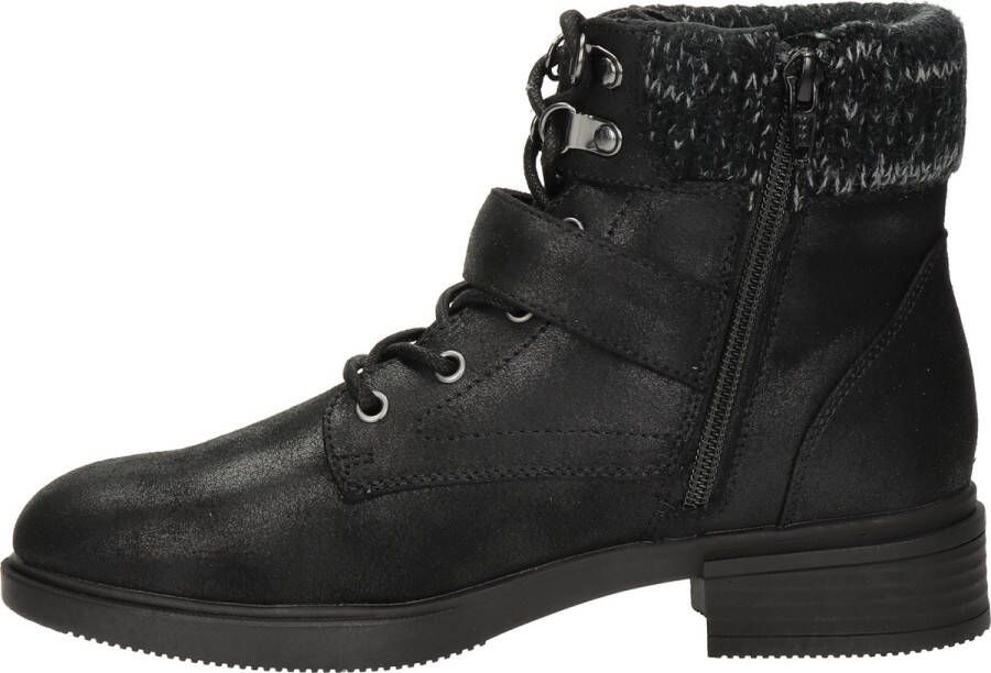 Skechers Tenley dames veterboot Zwart