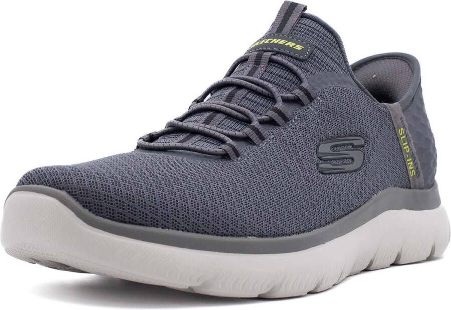 Skechers Slip-on sneakers SUMMITS- vrijetijdsschoen met slip-in hiel voor een gemakkelijke instap