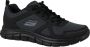 Skechers Track Bucolo 52630-BBK Mannen Zwart Trainingschoenen Sportschoenen - Thumbnail 1