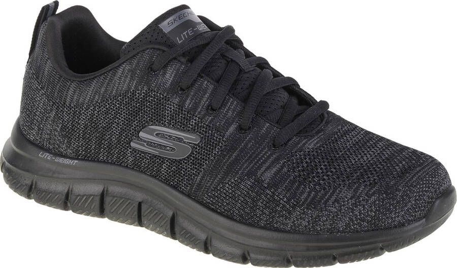 Skechers Track Front Runner 232298-BBK Mannen Zwart Trainingschoenen