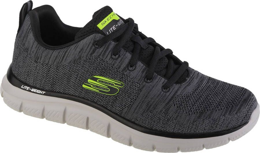 Skechers Sneakers TRACK Vrijetijdsschoen lage schoen veterschoen met gewatteerde binnenzool