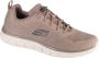 Skechers Track Front Runner 232298-TPE Mannen Grijs Trainingschoenen - Thumbnail 3