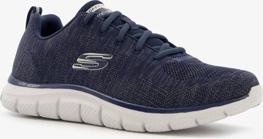 Skechers Track-Front Runner heren sneakers Blauw Extra comfort Memory Foam