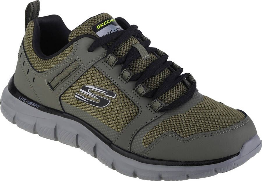 Skechers Sneakers TRACK-KNOCKHILL met gepolsterde binnenzool vrijetijdsschoen halfschoen veterschoen