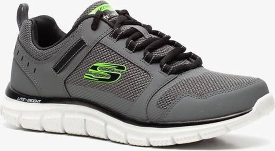 Skechers Sneakers TRACK-KNOCKHILL met gepolsterde binnenzool vrijetijdsschoen halfschoen veterschoen