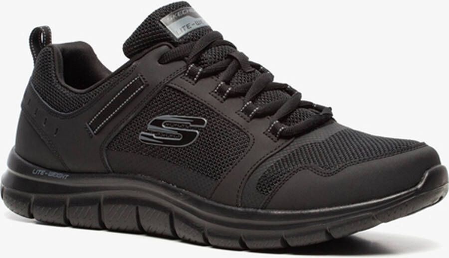 Skechers Track Knockhill heren sneakers Zwart Extra comfort Memory Foam