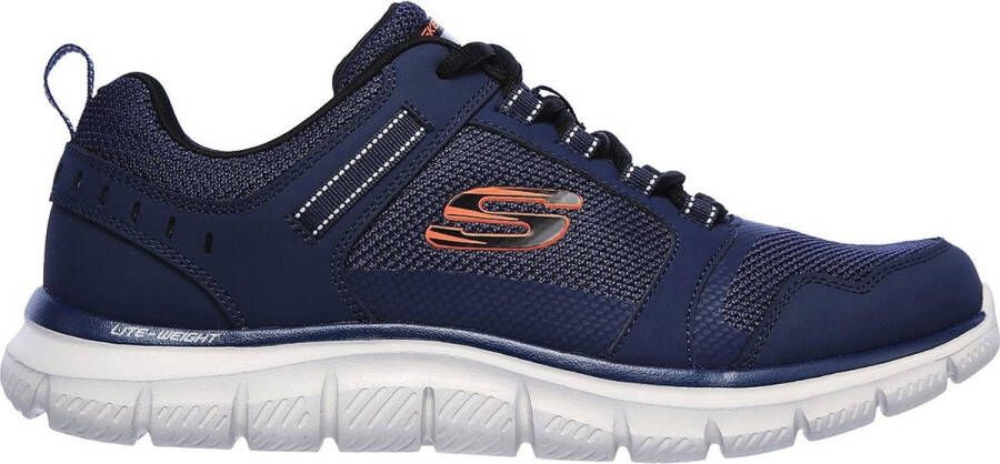 Skechers Sneakers TRACK-KNOCKHILL met gepolsterde binnenzool vrijetijdsschoen halfschoen veterschoen