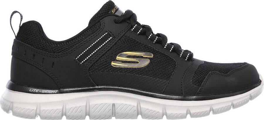 Skechers Track Knockhill sneakers zwart