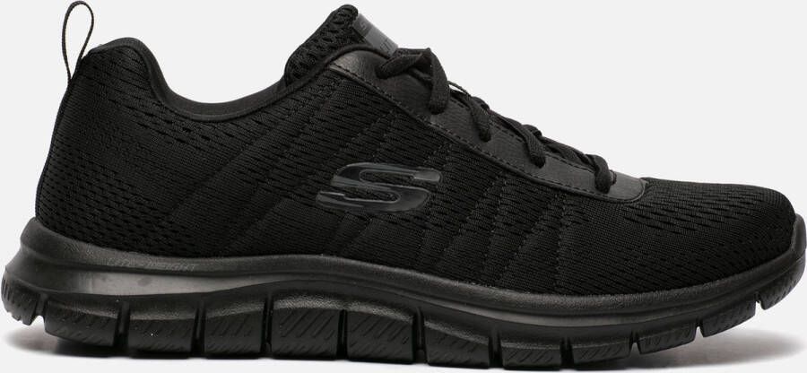 Skechers track mouilton hardloopschoenen zwart heren