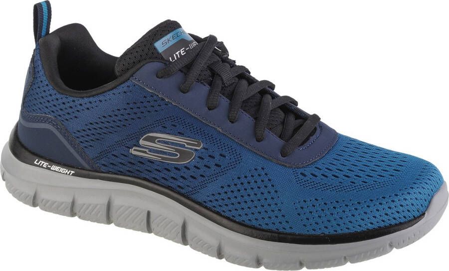 Skechers Track Ripkent 232399-NVBL Mannen Marineblauw Trainingschoenen