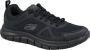 Skechers Track-Scloric 52631-BBK Mannen Zwart Hardloopschoenen - Thumbnail 1