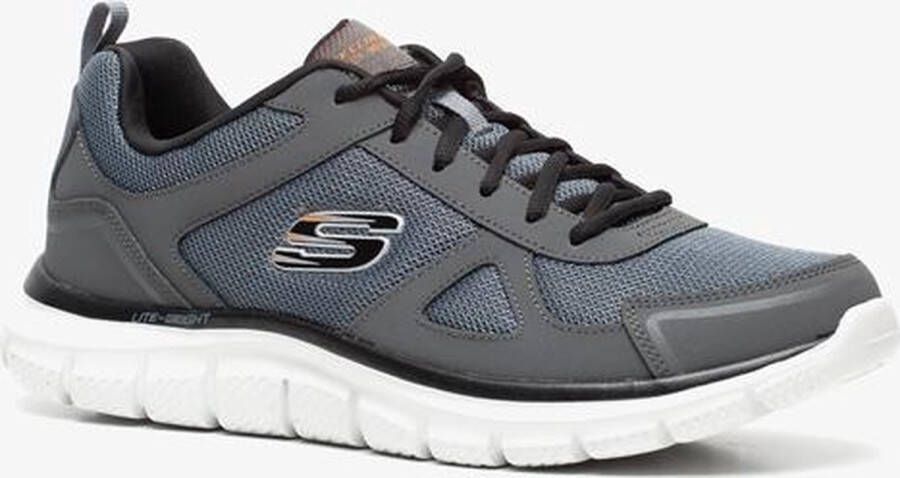 Skechers Track Scloric heren sneakers Grijs Extra comfort Memory Foam