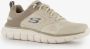 Skechers Track Syntac heren sportschoenen beige Extra comfort Memory Foam - Thumbnail 2