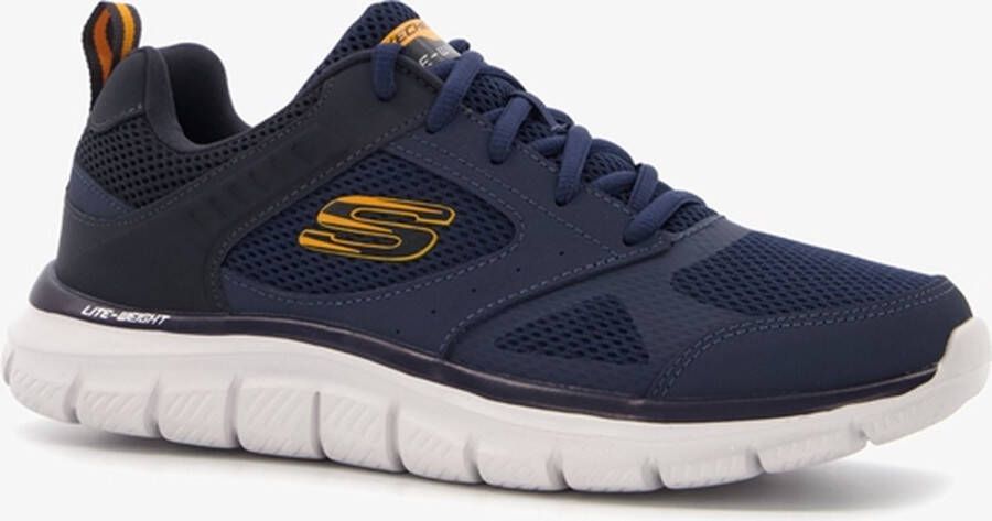 Skechers Track-Syntac 232398-NVY Mannen Marineblauw Sneakers Sportschoenen