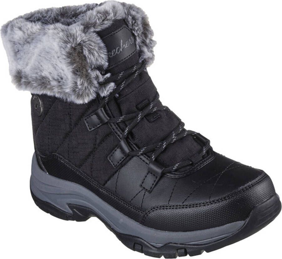 Skechers Trego WINTER FEELINGS-laarzen voor dames wandelschoenen 167431 BLK zwart