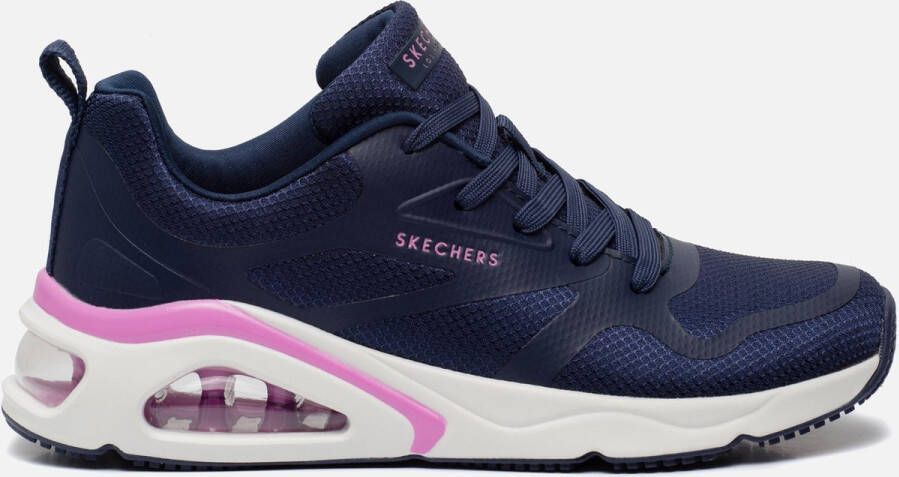 Skechers Stijlvolle Sneakers voor Modebewuste Vrouwen Blauw Dames