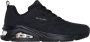 Skechers Air Uno Sportieve Sneakers Zwart Black Dames - Thumbnail 4