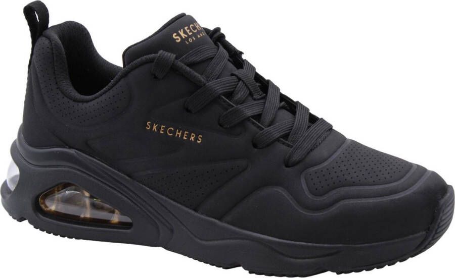 Skechers Tres Air Uno Dames Zwart