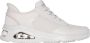 Skechers Tres-Air Uno Easy Steppers Dames Sneakers Gebroken wit - Thumbnail 1