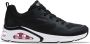 Skechers Tres-Air Uno-Revolut Zwart Dames - Thumbnail 1