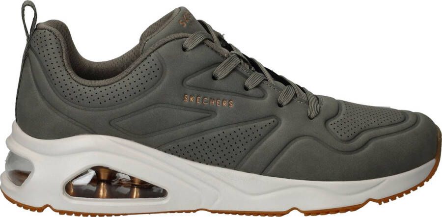 Skechers Tres Air Uno Sneakers groen Textiel Dames