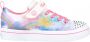 Skechers TWI-LITES-RAINBOW SIDE Meisjes Sneakers - Thumbnail 1