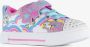 Skechers Twinkle Toes meisjes sneakers lichtjes Roze Uitneembare zool - Thumbnail 1