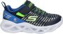 Skechers Twisty Brights jongens sneaker Blauw multi - Thumbnail 1