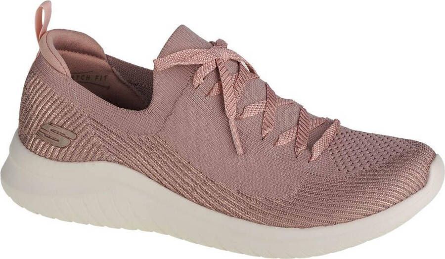 Skechers Ultra Flex 2.0-Laser Foc MVE Vrouwen Roze Sneakers Sportschoenen - Foto 1